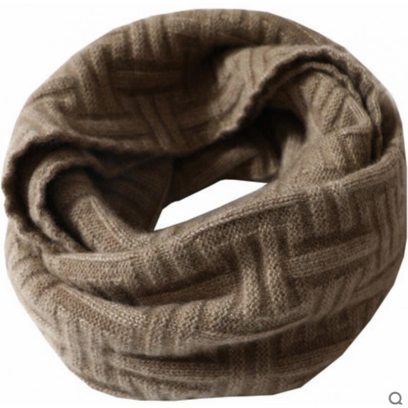 100%Cashmere Scarf Women Men Solid Color Warm Winter Scarfs Wine